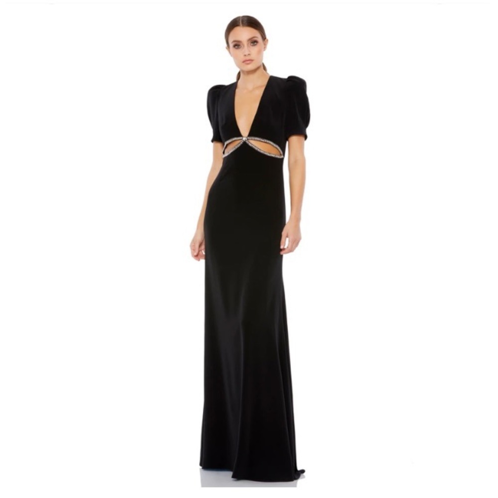 IEENA FOR MAC DUGGAL Cutout Gown
